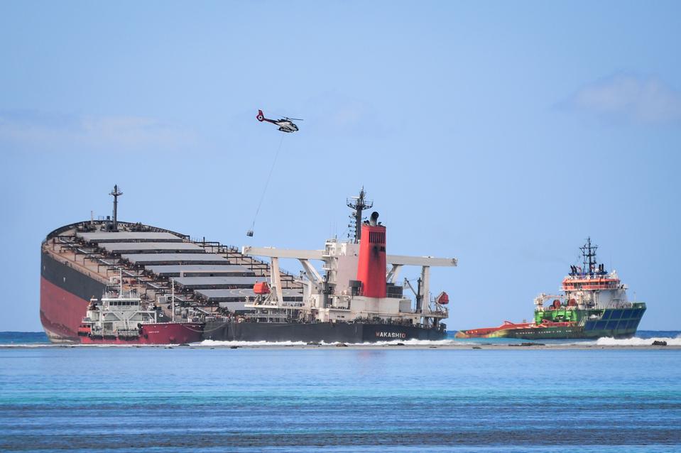 The Wakashio Oil Spill Devastating to Mauritius