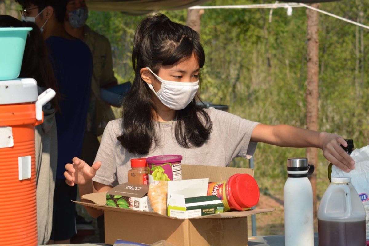 Students learn challenges of living in sustainable community