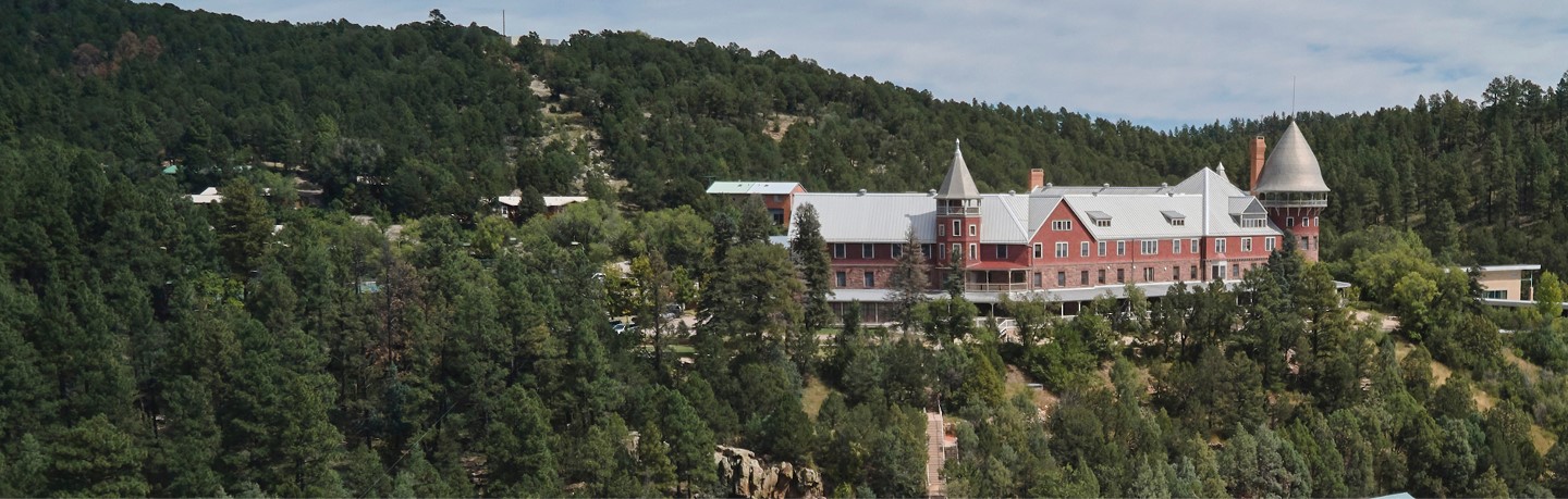 The Montezuma Castle on the UWC-USA Campus in Montezuma, New Mexico.
