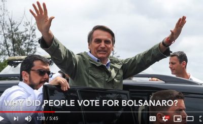 Brazilian president Bolsanaro