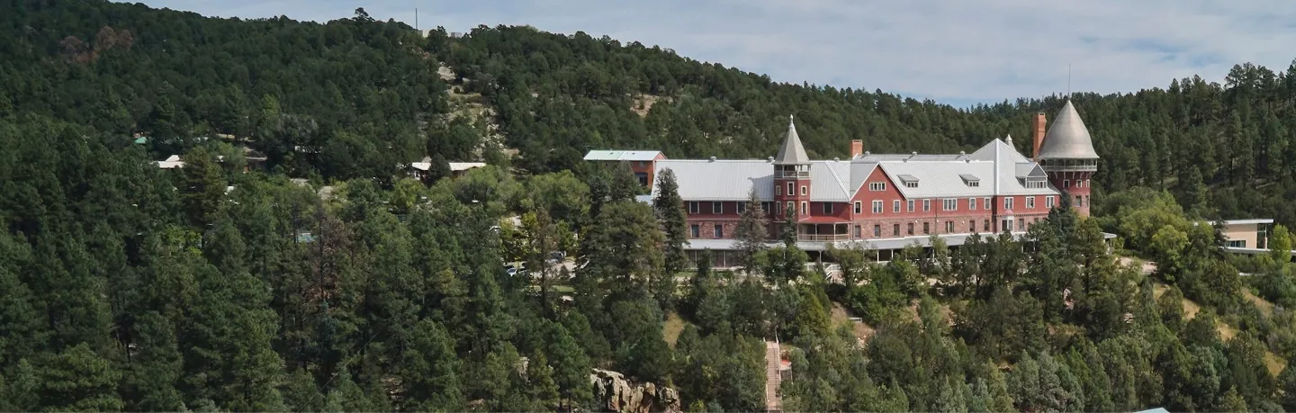 The Montezuma Castle on the UWC-USA Campus in Montezuma, New Mexico.