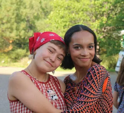 Olayenni Elenitoba-Johnson ‘26 and Silia Martz ‘25